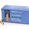 .22 Hornet 50ct. – Prvi Brass