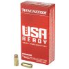 Winchester USA .40 S&W Ammunition, FMJFN, 165 Grains, 50 Round Box