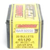 Barnes .451 / 45 Colt 225 Grain X Pistol Bullet (20 ct.)