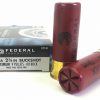 Federal Power-Shok Ammo 12 Gauge 2-3/4″ Buffered 00 Buckshot 9 Pellets F127-00 – Box Of 5